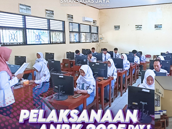 SMAN 1 Bergas Sukses Laksanakan ANBK 2025 dengan Tertib dan Lancar di Hari Pertama
