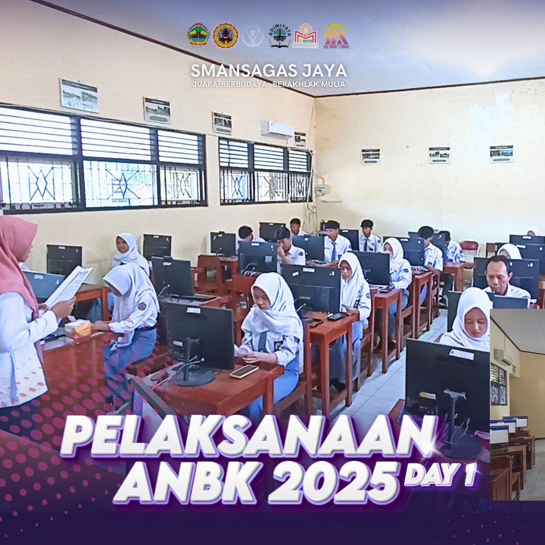 SMAN 1 Bergas Sukses Laksanakan ANBK 2025 dengan Tertib dan Lancar di Hari Pertama