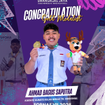 Ahmad Bagus Saputra Raih Medali Emas di FORNAS VII 2025 di Lombok
