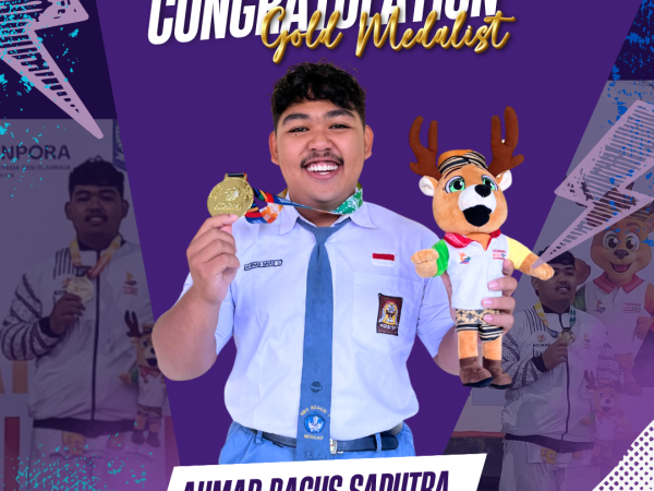 Ahmad Bagus Saputra Raih Medali Emas di FORNAS VII 2025 di Lombok
