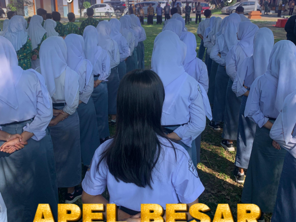 SMAN 1 Bergas Ikuti Apel Besar Kecamatan Bergas