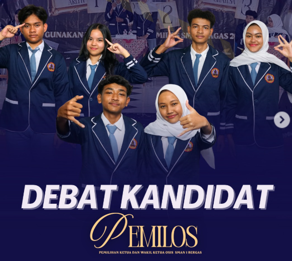 ✨ Debat Kandidat OSIS SMAN 1 Bergas 2025/2026 Sukses Digelar! ✨