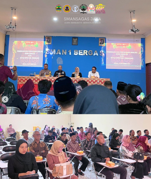 Ketua DPRD Kabupaten Semarang Beri Penyuluhan Kenakalan Remaja di SMAN 1 Bergas