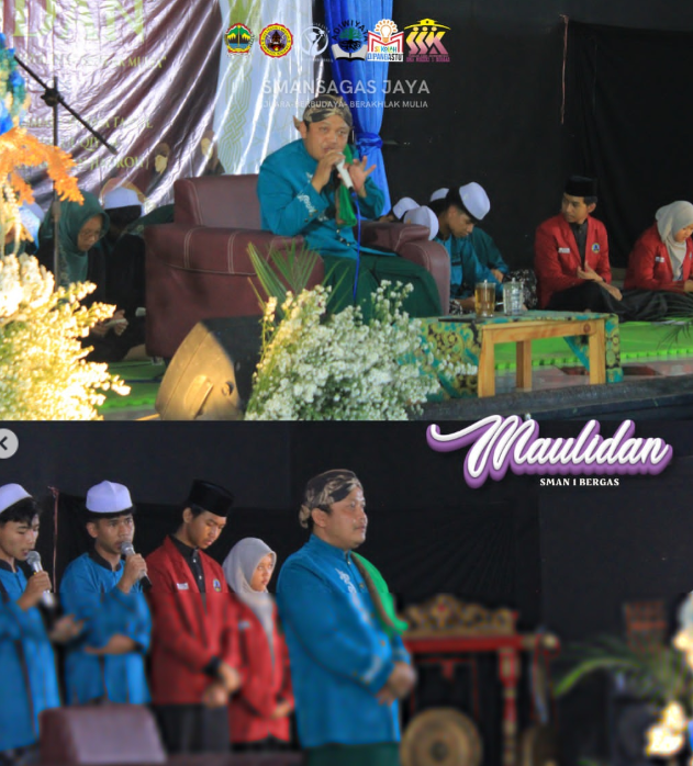 SMAN 1 Bergas Gelar Peringatan Maulid Nabi Muhammad SAW 🌙✨