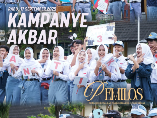 🔥 Kampanye Akbar OSIS SMAN 1 Bergas 2025/2026: Semarak Demokrasi Pelajar! 🔥