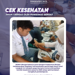 Cek Kesehatan Gratis bagi Siswa SMAN 1 Bergas