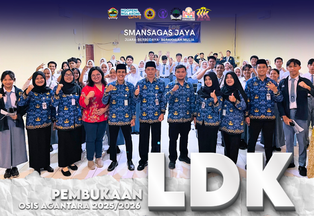 LATIHAN DASAR KEPEMIMPINAN (LDK) OSIS SMAN 1  TEMA “LEAD YOUR VIBE, BUILD THE TRIBE”RESMI DIBUKA OLEH KEPALA SEKOLAH