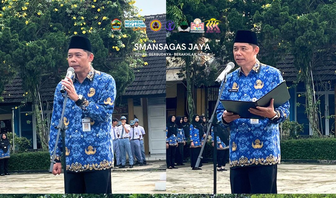 SMA NEGERI 1 BERGAS SAMBUT BAPAK ARIS KUSMANTO, M.Pd.