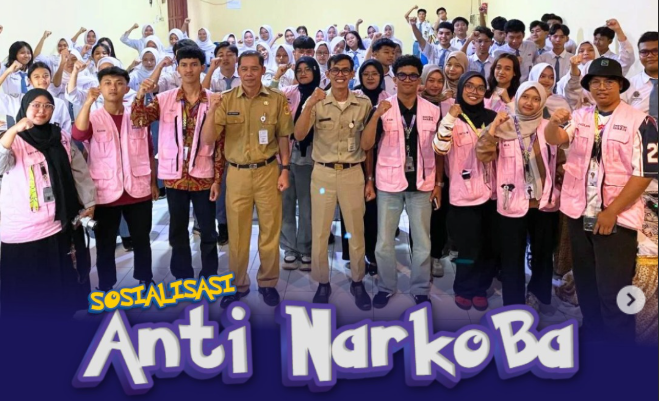 Sosialisasi Anti Narkoba untuk Wujudkan Sekolah Sehat di SMA Negeri 1 Bergas