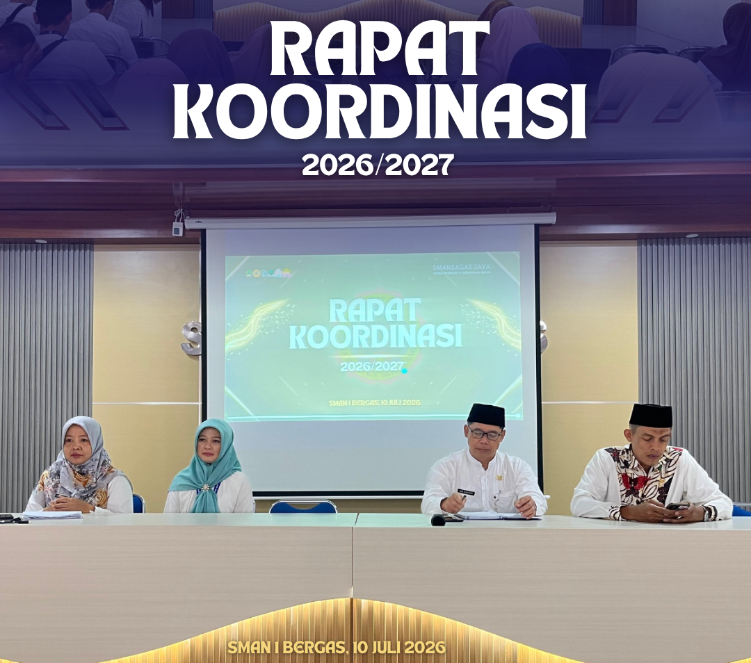 Rapat Koordinasi SMAN 1 Bergas: Perkuat Sinergi dan Bangun Semangat Bersama untuk Kemajuan Sekolah