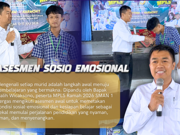 MPLS Ramah 2026 Hari Ketiga di SMAN 1 Bergas: Mengenali Potensi, Membangun Karakter, dan Menyiapkan Generasi Tangguh