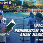 Upacara Hari Anak Nasional 2026 di SMAN 1 Bergas, Tanamkan Karakter Disiplin dan Keselamatan Berlalu Lintas