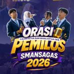 SMA Negeri 1 Bergas Gelar Orasi Calon Ketua dan Wakil Ketua OSIS dalam Pemilos 2026